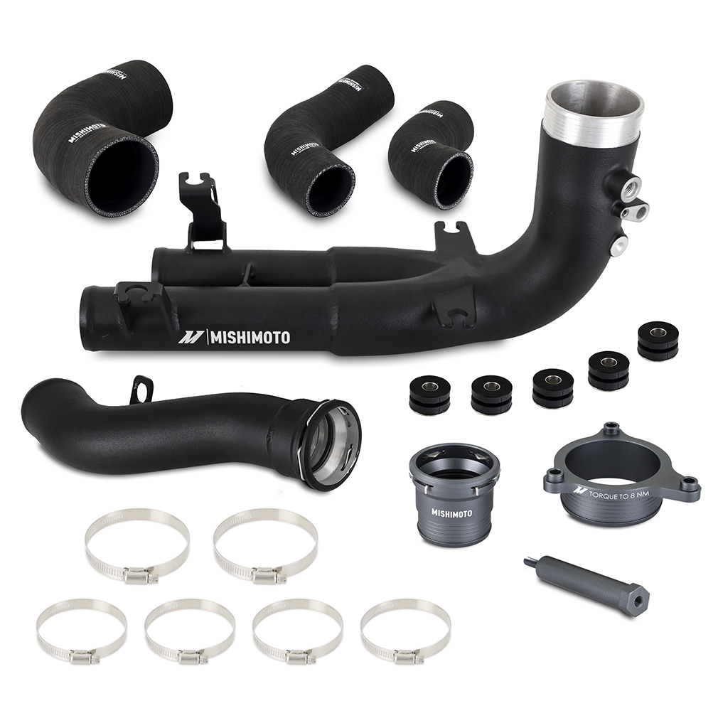 Mishimoto — Mishimoto 2021+ BMW G8X M3/M4 Hot Side Intercooler Charge Pipe Kit
Intercooler Pipe Set - view 8
